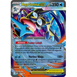 Pokémon: collezione premium Mega Greninja-ex del GCC Pokémon (1 carta promozionale olografica, 1 carta lenticolare gigante e 8 