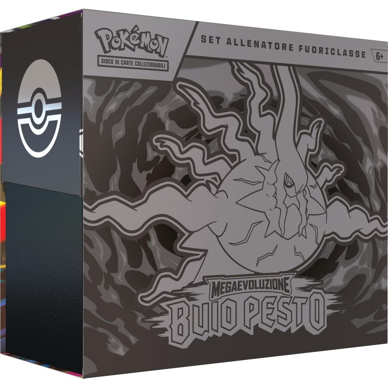 Pokémon: set Allenatore Fuoriclasse dell’espansione Megaevoluzione - Buio Pesto del GCC Pokémon (1 carta promozionale a figura 