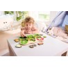 Hape Puzzle in legno da fattoria, puzzle in legno con manopole per bambini, giocattolo educativo tutto intorno alla fattoria, g