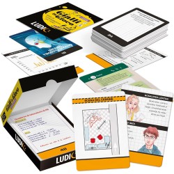 Ludic - Gialli in Gioco Scienza & Crimine - Sfide di Investigazione per Tutti! | Gioco Di Società Formato Viaggio, Gioco di
