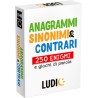 Ludic – Brain Cards Anagrammi Sinonimi e Contrari – 250 Enigmi e Giochi di Parole | Gioco di Carte di Lessico e Logica, Sfide d