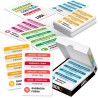 Ludic – Brain Cards Anagrammi Sinonimi e Contrari – 250 Enigmi e Giochi di Parole | Gioco di Carte di Lessico e Logica, Sfide d