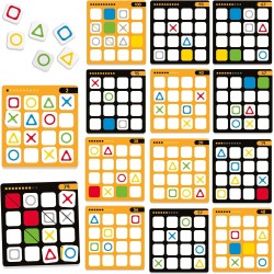 LUDIC - 100 Rompicapo Mentali e Logici- Solitario Allena-mente Per Ogni Età