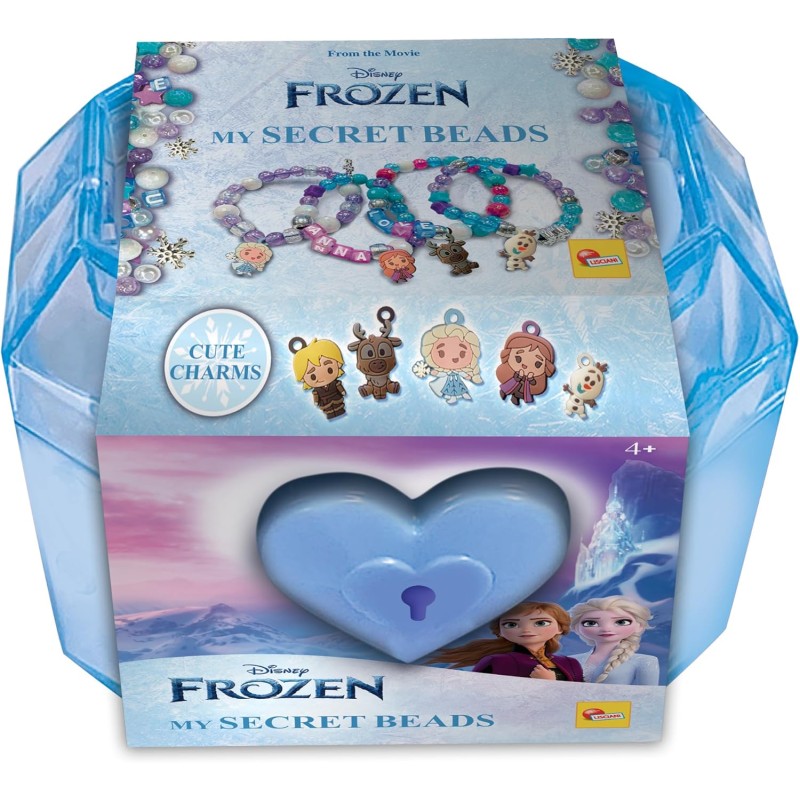 Coffret Bijoux - LISCIANIGIOCHI - LA REINE DES NEIGES - Coffret avec serrure, perles et breloques