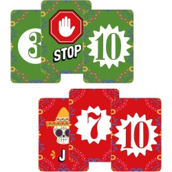 Lisciani - Gioco di carte Ludoteca Ten and Go per bambini dagli 8 anni in su, regole semplici fai 10 o una coppia per vincere i