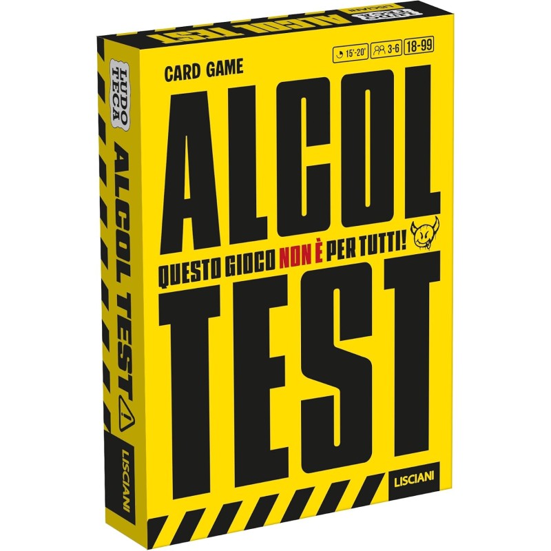 Lisciani Giochi - Ludoteca Alcool Test, 120369