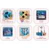 Lisciani Giochi - Montessori Legno Sensory Cube The Ocean, 117819