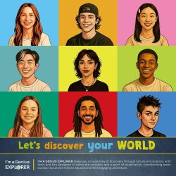 Lisciani Giochi - I m a Genius Explorer travel adventure, 120178