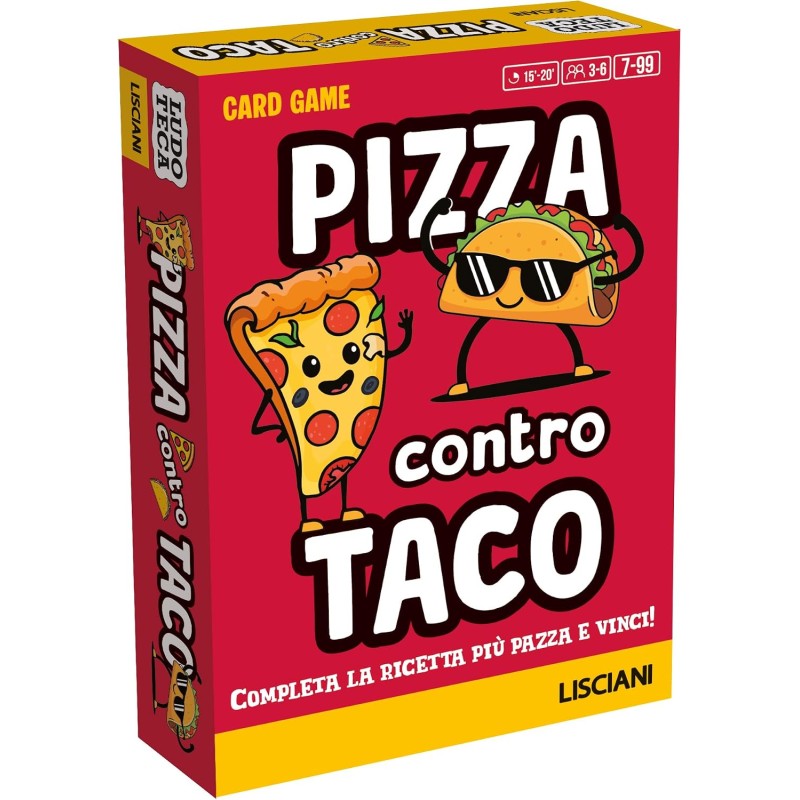 Lisciani Giochi - Ludoteca Pizza vs Taco, 120314