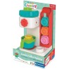 Clementoni Clemmy Coffee Break - Giocattolo sensoriale per bambini, macchina da caffè multisensoriale con 6 blocchi lavabili e 