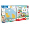 Clementoni Baby Animal Families Eva Mat Tappeto Puzzle per Bambini 0 Mesi+, Tappeto Gioco Morbido 120x120 cm in Schiuma con 6 F