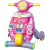 Clementoni Baby - Valentina Unicorno Scooterina 2 in 1, Primi Passi Bambino 9 Mesi, Gioco Prima Infanzia Cavalcabile e Centro a