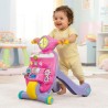 Clementoni Baby - Valentina Unicorno Scooterina 2 in 1, Primi Passi Bambino 9 Mesi, Gioco Prima Infanzia Cavalcabile e Centro a