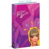 Clementoni Crazy Chic - TS Rock N Makeup Palette, Kit Trucchi Bambina con Ombretti, Lucidalabbra e Applicatori Premium, età 6+,