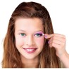 Clementoni Crazy Chic - Teddy Glow Trousse Trucchi, Cofanetto Make-Up Bambini 6+ Anni, Palette con 6 Ombretti Colorati e Rosset