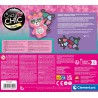 Clementoni Crazy Chic - Teddy Glow Trousse Trucchi, Cofanetto Make-Up Bambini 6+ Anni, Palette con 6 Ombretti Colorati e Rosset