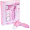 Beauty Routine - Coccola Viso Skin Care Brush, 1 Spazzola per Massaggio Viso con 4 Testine