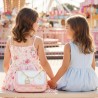 Girabrilla Glamour - Borsetta Sofi Bon Bon con Paillettes Reversibili, Tracolla e Charms