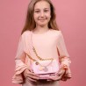 Girabrilla Glamour - Borsetta Sofi Bon Bon con Paillettes Reversibili, Tracolla e Charms