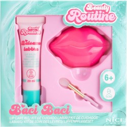 Beauty Routine - Baci Baci Lip Treat, Kit per la Cura delle Labbra
