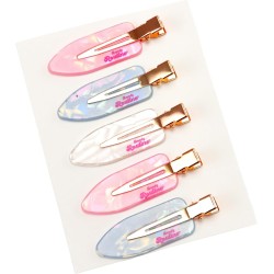 Beauty Routine - Mollette Amichette, Set di Mollette Perlescenti in 3 Colori