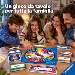 Ravensburger - La Ruota della Fortuna, Gioco da Tavolo Famiglia 14+