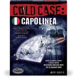 ThinkFun - Cold Case 4: Capolinea, Gioco investigativo 14+, 1-4 giocatori