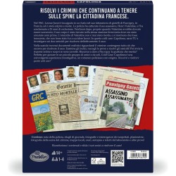 ThinkFun - Cold Case 4: Capolinea, Gioco investigativo 14+, 1-4 giocatori