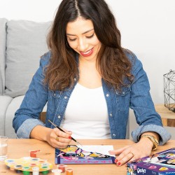 Ravensburger - CreArt K Pop Demon Hunters, Dipingere con i numeri 12+ anni