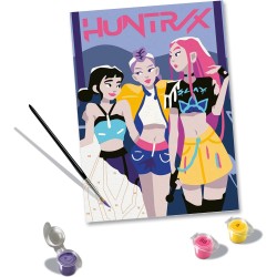 Ravensburger - CreArt K Pop Demon Hunters, Dipingere con i numeri 12+ anni