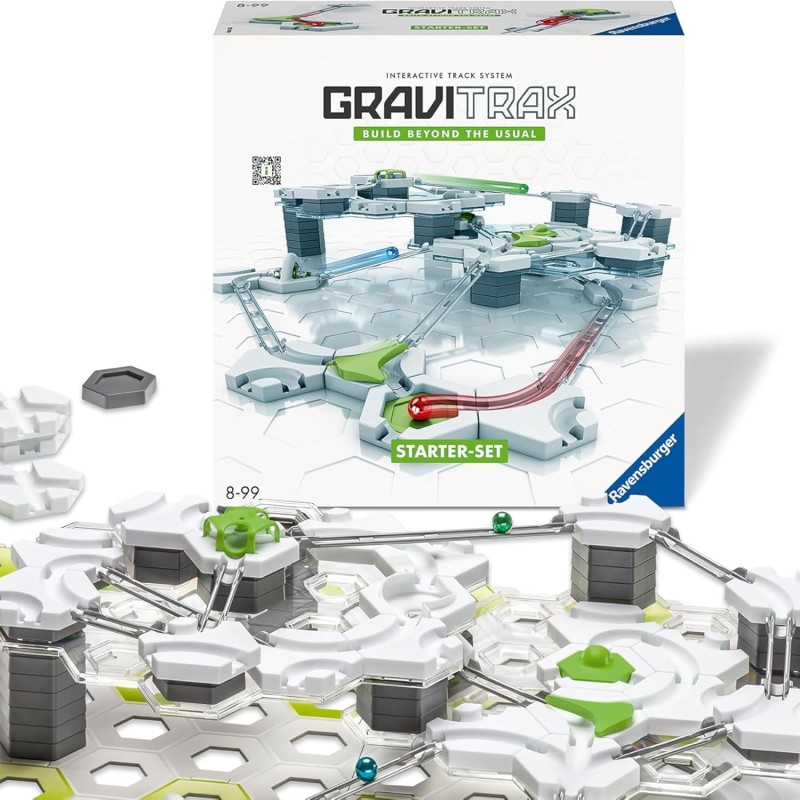 Ravensburger - GraviTrax Starter Set, Pista biglie 116 pz, 8+ anni