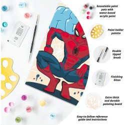 Ravensburger CreArt, Dipingere con i numeri per adulti – Trend Marvel: Ultimate Spider-Man – L eroe del quartiere