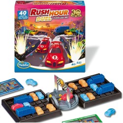 ThinkFun - Rush Hour Duel, Gioco da tavolo, Rompicapo per 2 giocatori
