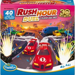 ThinkFun - Rush Hour Duel, Gioco da tavolo, Rompicapo per 2 giocatori