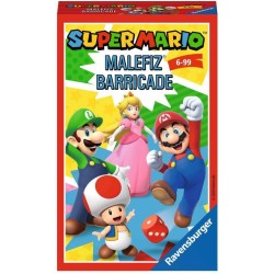 Ravensburger - Super Mario Malefiz Barricade, Gioco da viaggio +6 anni