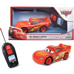 Disney 203081008 - Flash radiocomandato per auto McQueen 1:32 - Versione radiocomandata di Disney Cars Flash McQueen con funzio