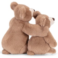 Trudi Orso Bruno Peluche orsetto, idea regalo compleanno, Natale | 22X22X14,5 cm taglia S | Teddy Bear | modello 52268