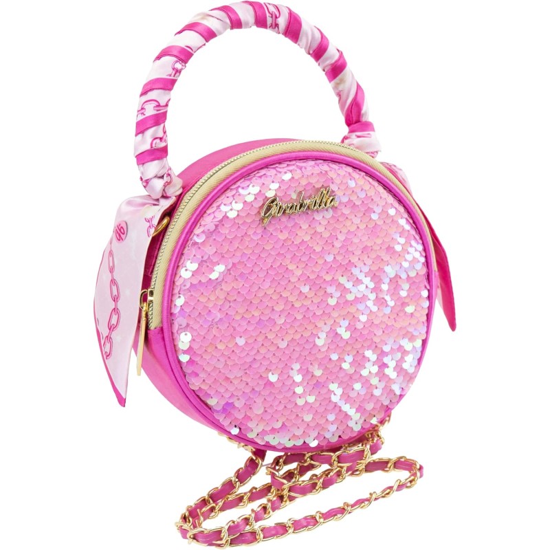 Girabrilla KELLY Bag Capri, 1 Borsetta con Tracolla, Maniglia e Paillettes Reversibili