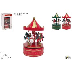 Giostrina con Carillon, h 18 x Ø 10,5 cm, colori assortiti, 1 pezzo