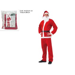 Vestito Babbo Natale One Size