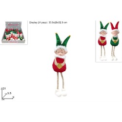 Appendino Elfo 25 cm, 2 colori assortiti, 1 pezzo