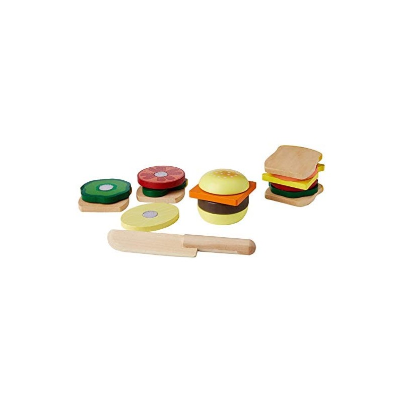 Melissa and Doug Giochi di legno Set di Sandwich di legno