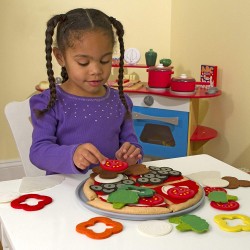 Melissa &amp; Doug - 13974 - Cibo in Feltro - Set per  Pizza