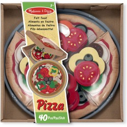 Melissa &amp; Doug - 13974 - Cibo in Feltro - Set per  Pizza