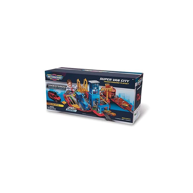Grandi Giochi, Micro Machines Supervan con Veicolo Esclusivo, MCM03000