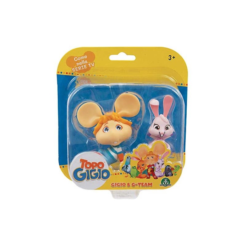 Grandi Giochi- Topo Gigio Mini Personaggi 6 Modelli, 8056379106265